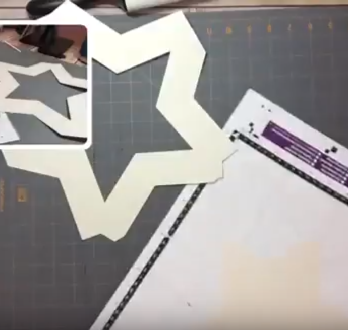 3DCuts Nativity Star Shadow Box Part 3 (Brother ScanNCut)